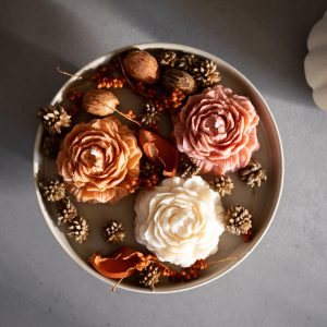 Blooming pioenrozen set 4 stuks